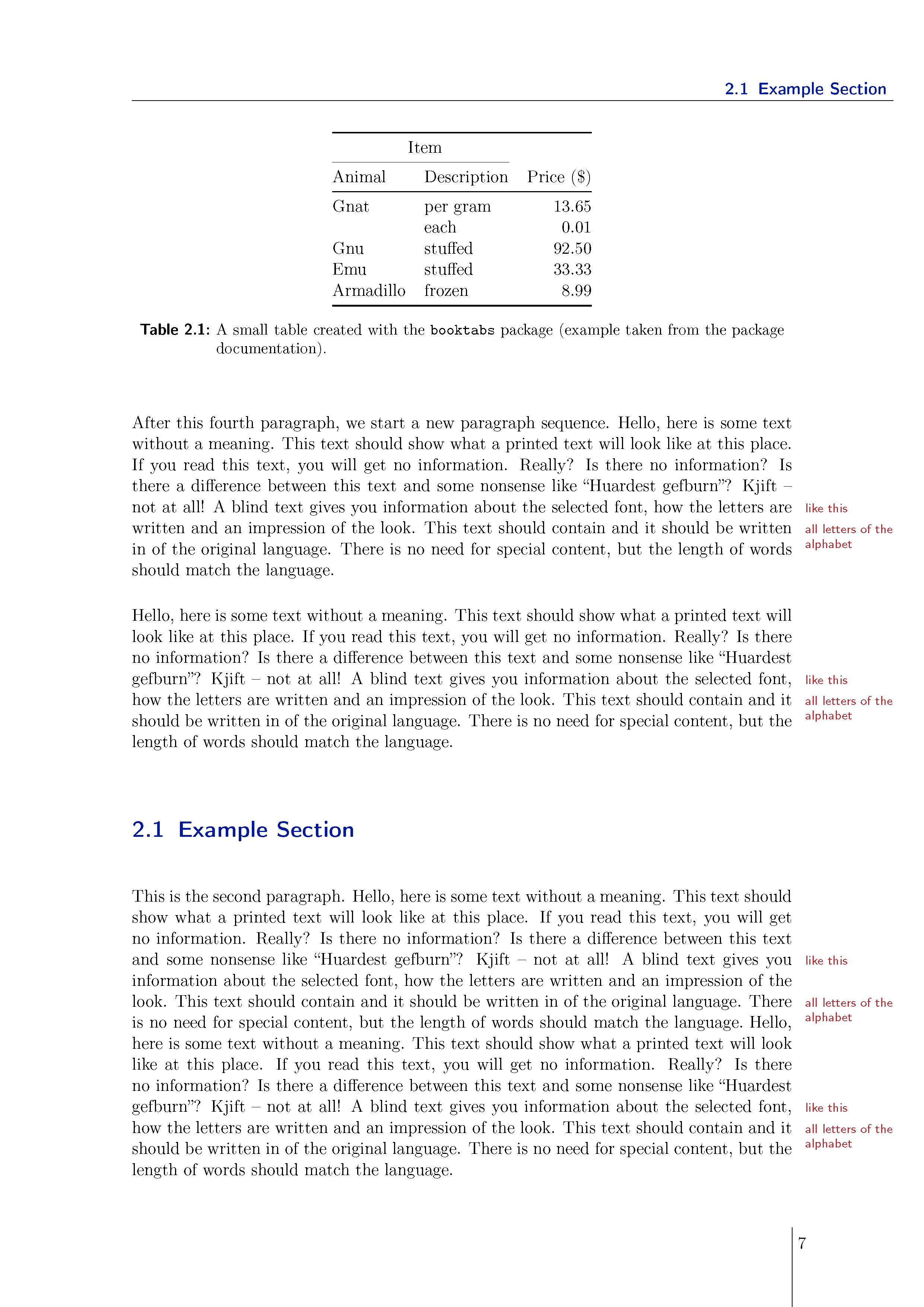 thesis latex format